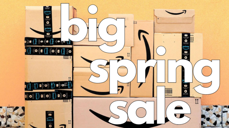 dailyrankr amazon spring sale with amazon boxes